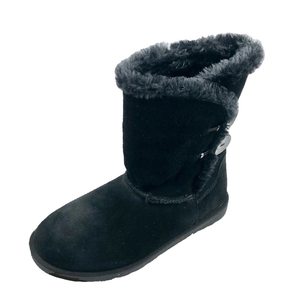 Avenue Cloudwalker Zoey Womens  Black Suede Pull On Boot Size 9W